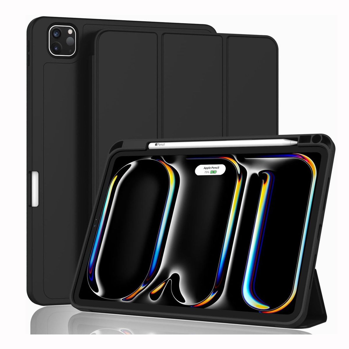 GENERICO - Funda Smart Case para iPad Pro 11 M4 (2024) - Black