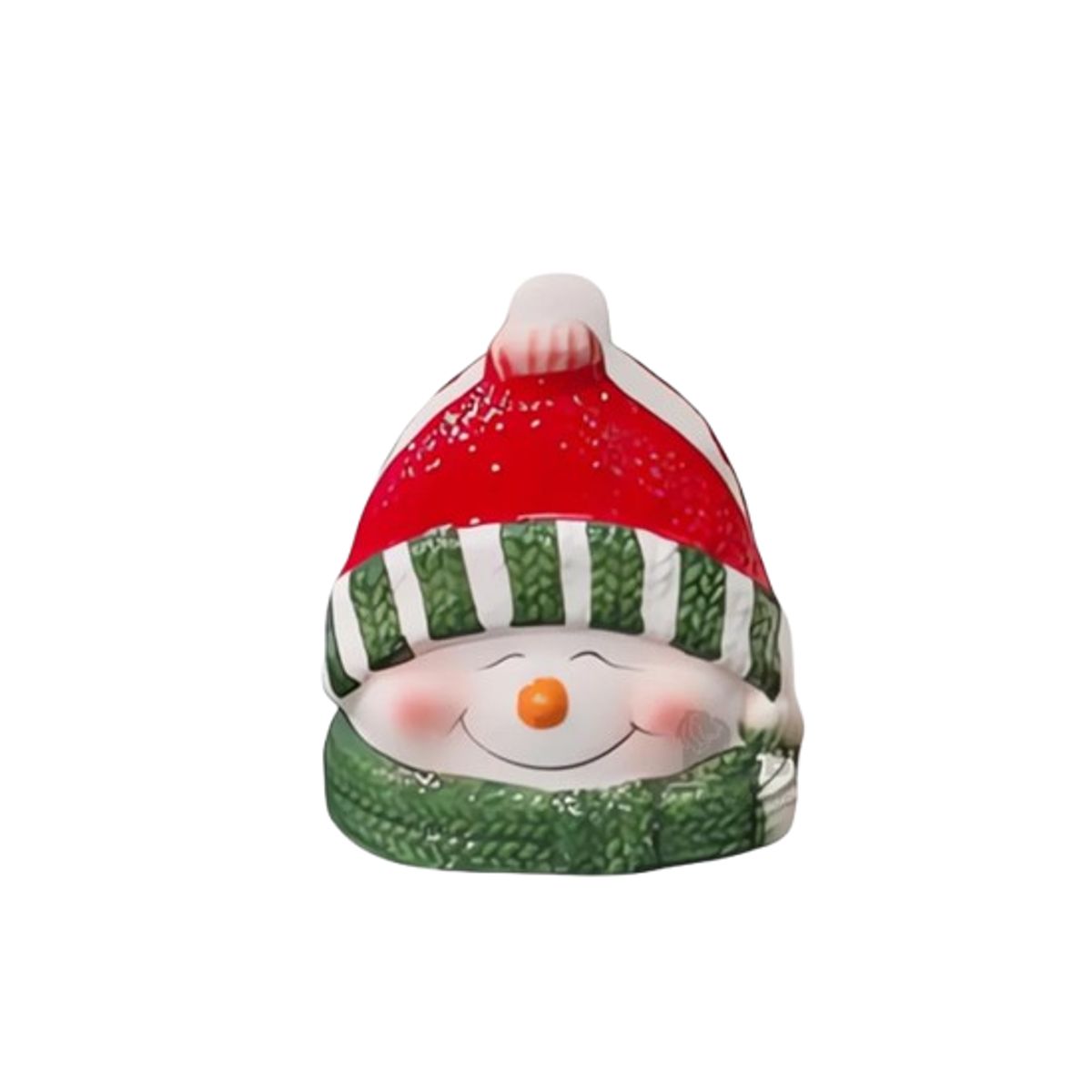 GENERICO - Servilletero Navideño Muñeco de Nieve