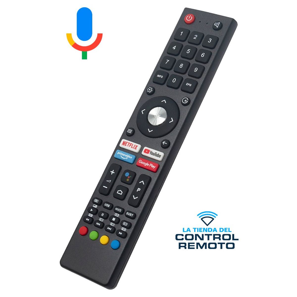 GENERICO - Control Remoto C3362 para Jvc Smart tv Con Voz