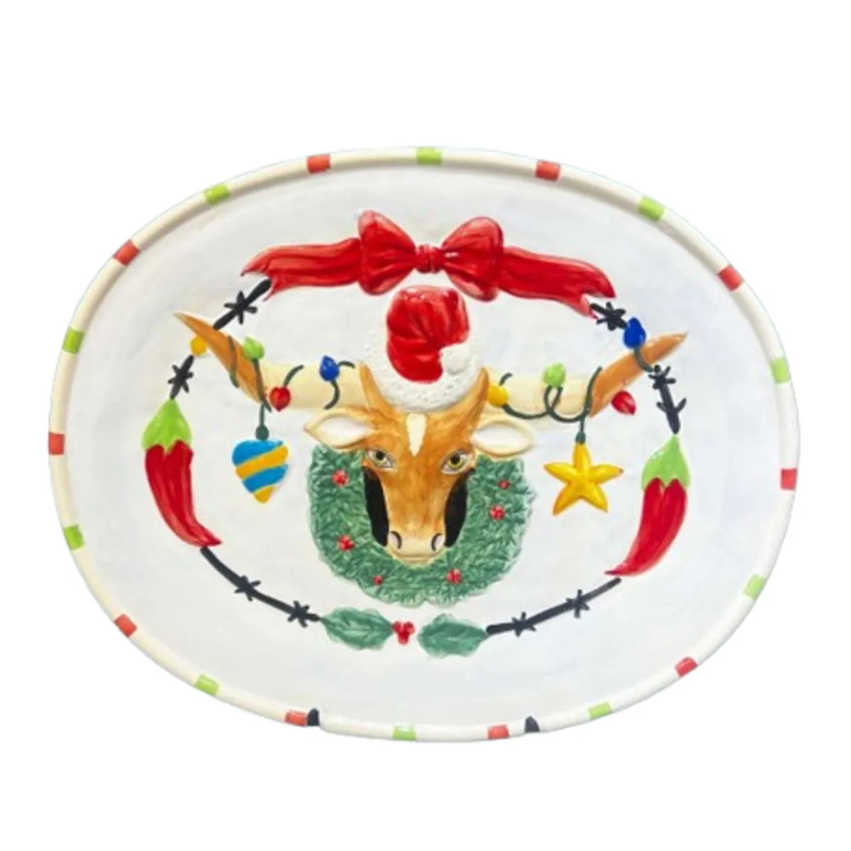 GENERICO - Fuente Navideño con diseño Reno