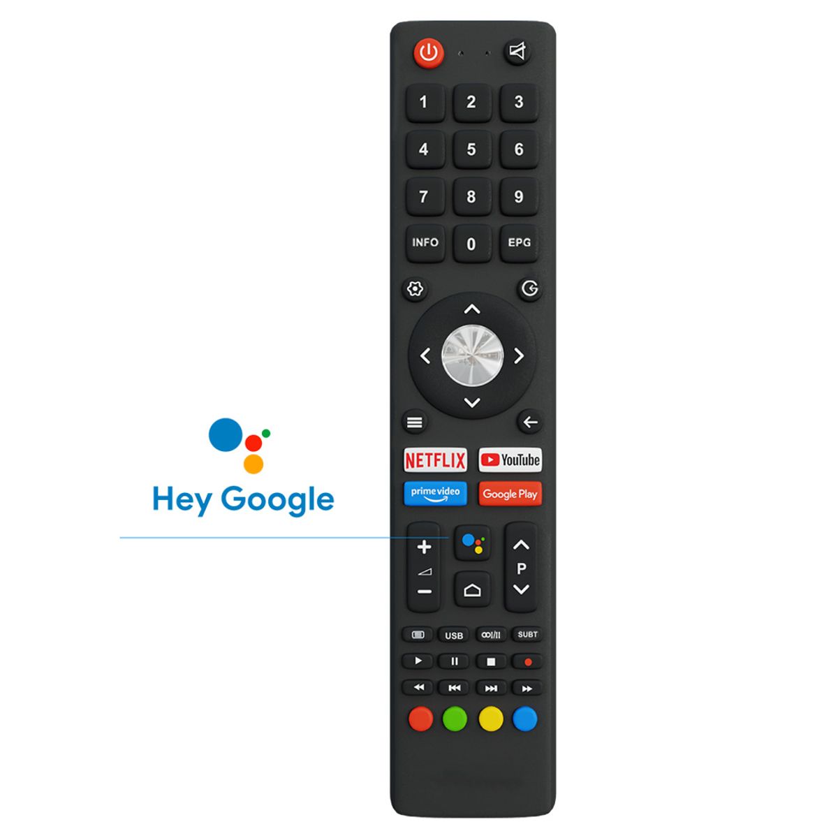 GENERICO - Control Remoto para Tv HYUNDAI Smart tv Con Voz