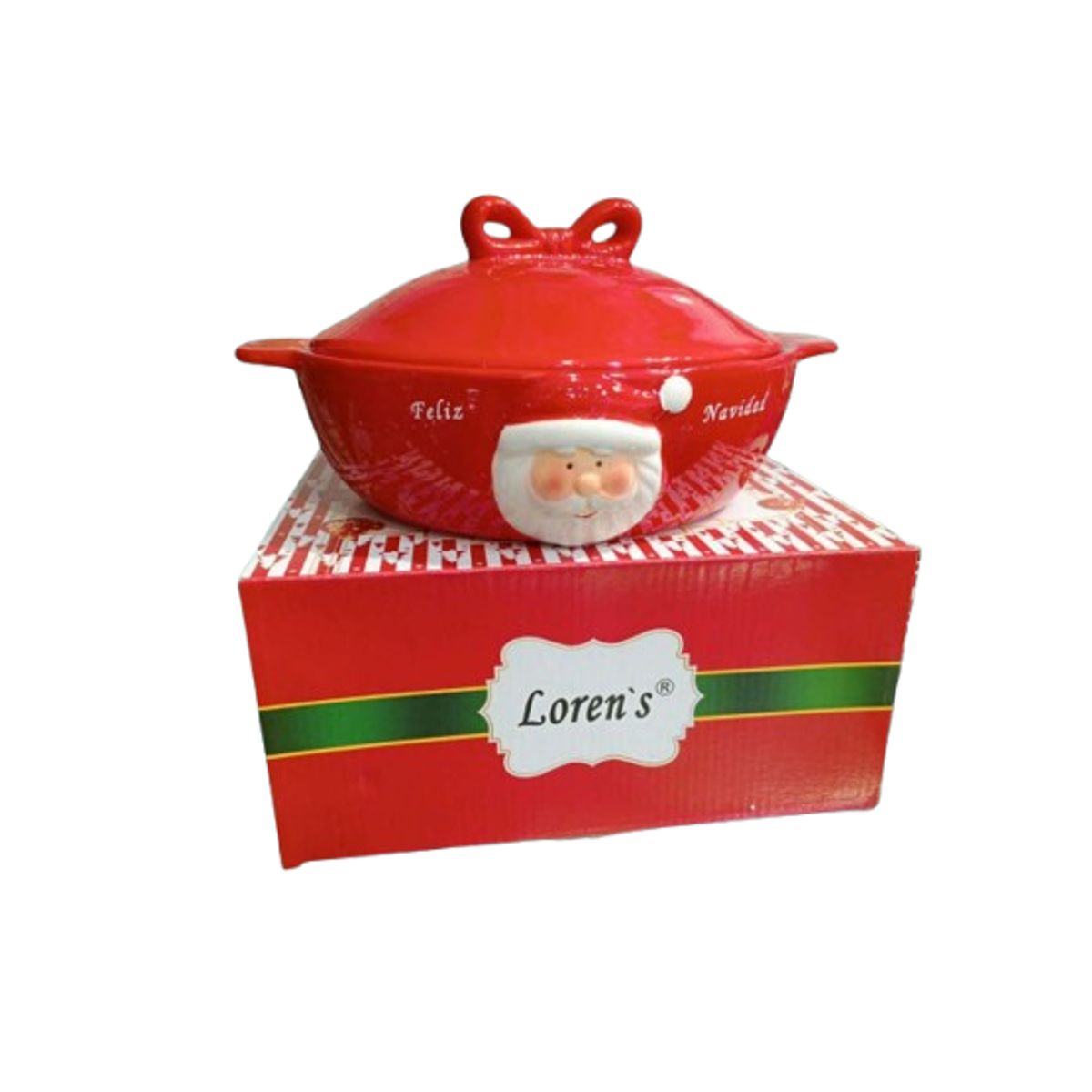 GENERICO - Cacerola Navideño de Papa Noel