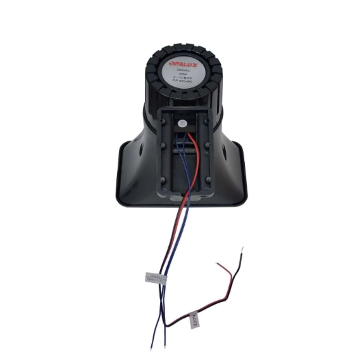 OPALUX - Sirena Negra 2 Tonos 90W OP-90S-BK OPALUX