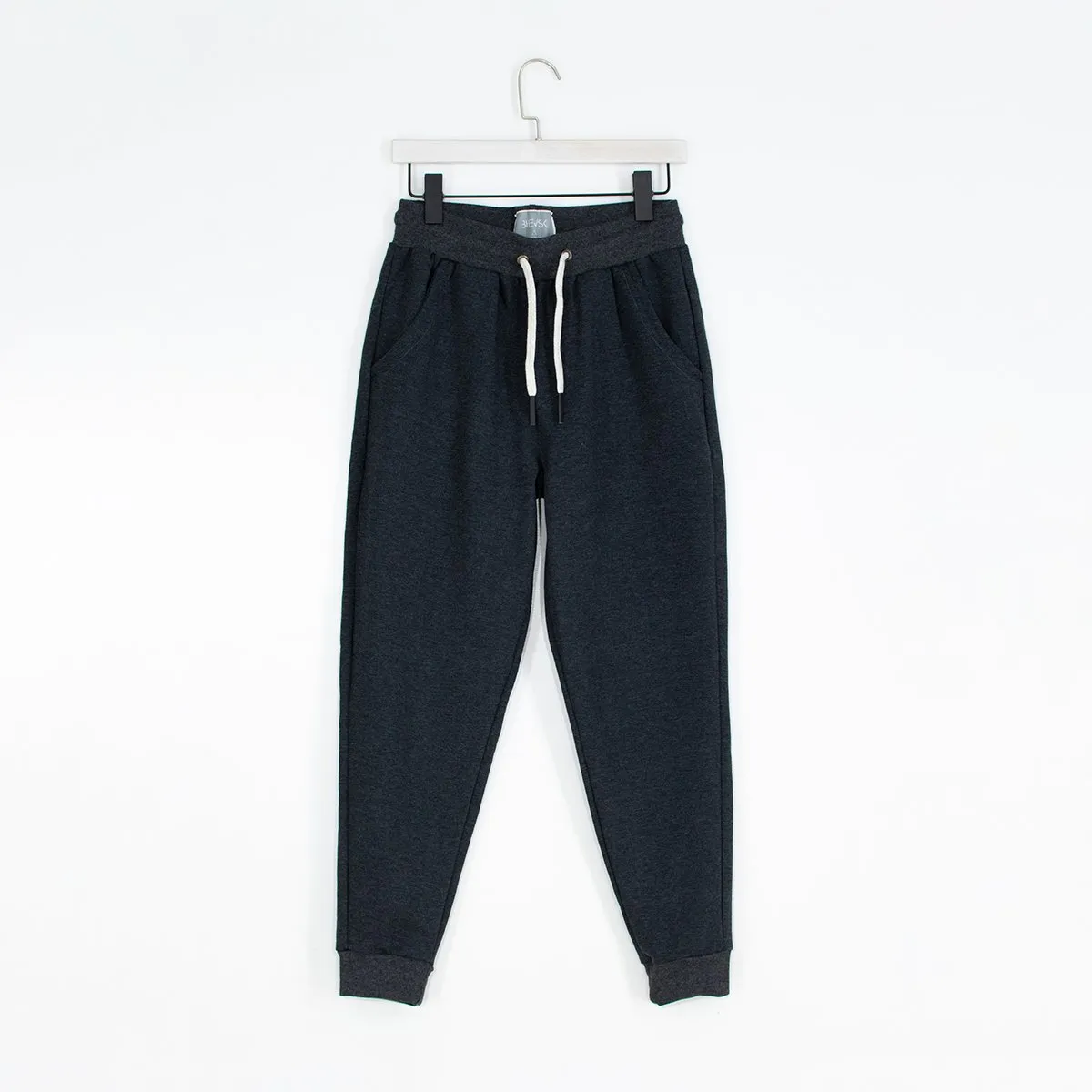 BHEVSK - Jogger hombre Basic Gris ocuro