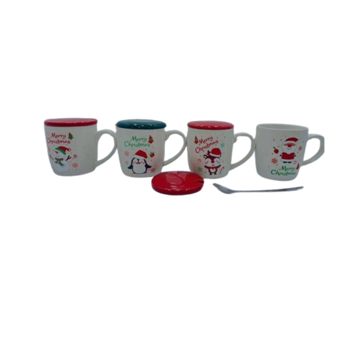 GENERICO - Taza Navideña con tapa