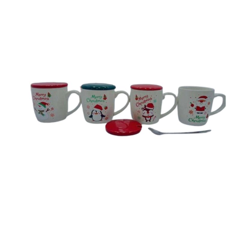 GENERICO - Taza Navideña con tapa