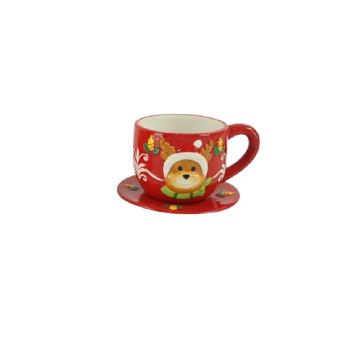 GENERICO - Taza Navideña con plato