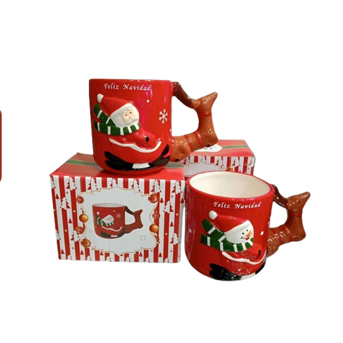 GENERICO - Taza de Cerámica con diseño Navideño