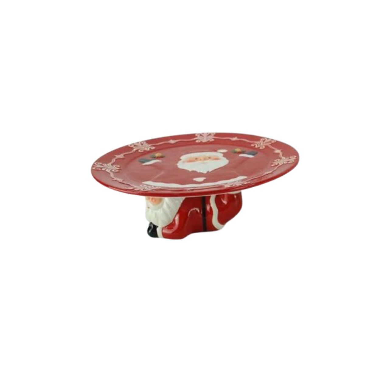 GENERICO - Porta Paneton Navideño con diseño de Papa Noel