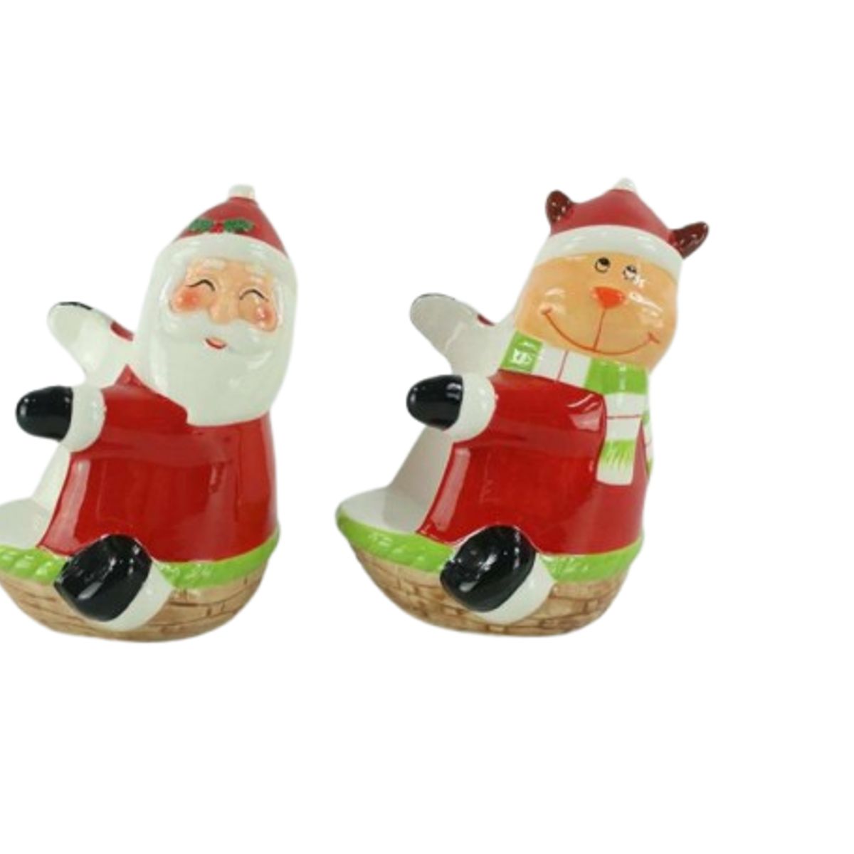 GENERICO - Portavino Multicolor con diseño Navideño