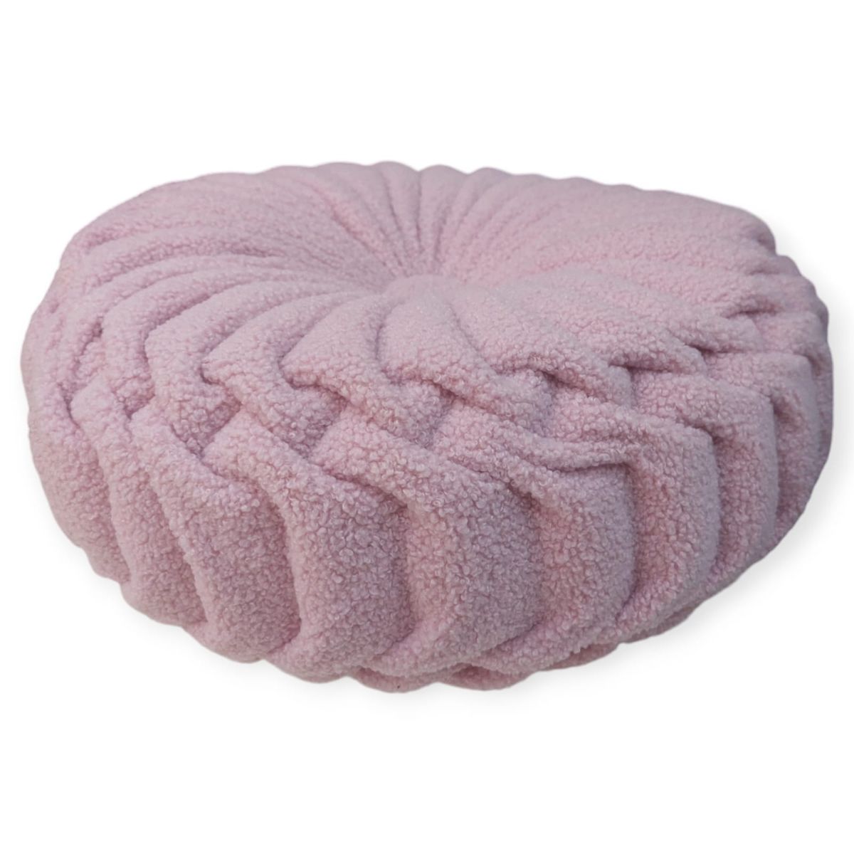 GENERICO - Cojín Circular Ovejero Rosa 35 cm