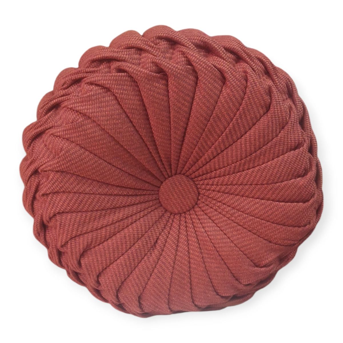 GENERICO - Cojín Circular Kona Ocre 35 cm