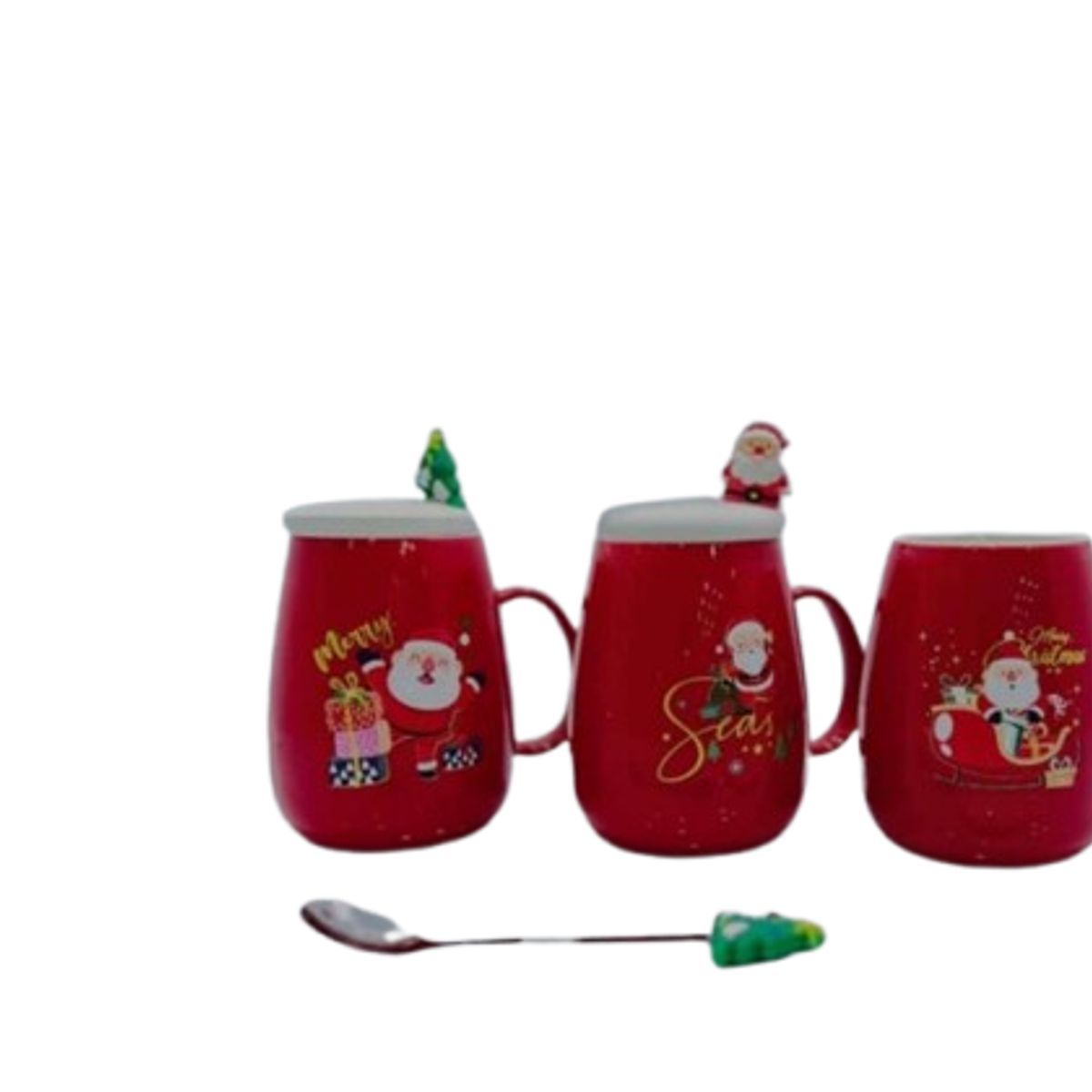 GENERICO - Taza Navideña con tapa