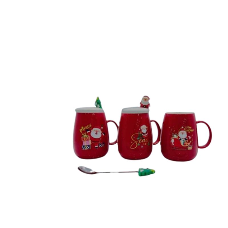 GENERICO - Taza Navideña con tapa