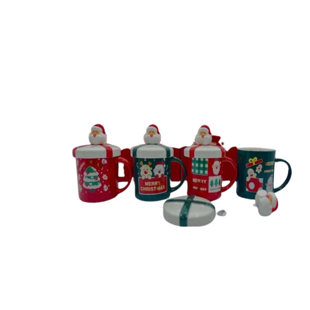 GENERICO - Taza Navideña con tapa