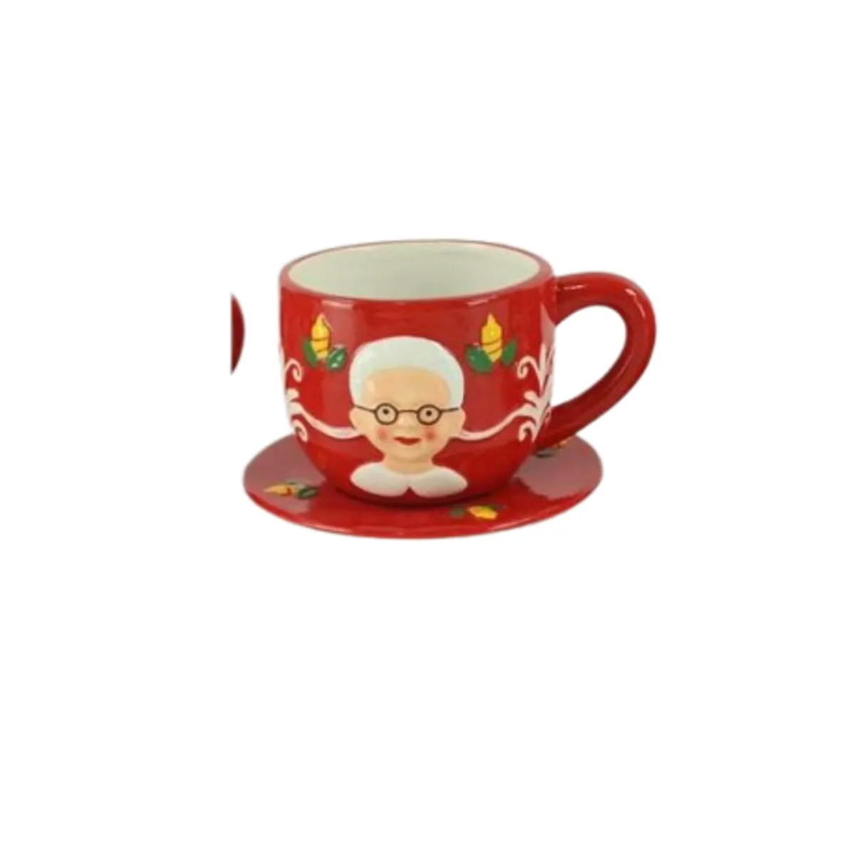 GENERICO - Taza Navideña con plato