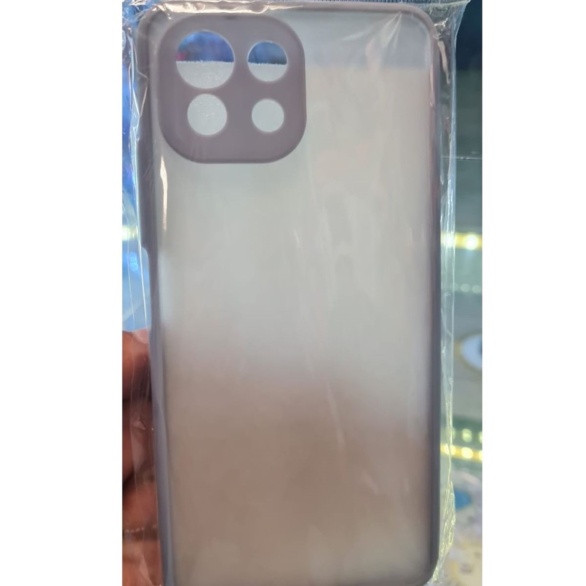 GENERICO - Funda ahumada con protección de cámara para Xiaomi Mi 11 Lite