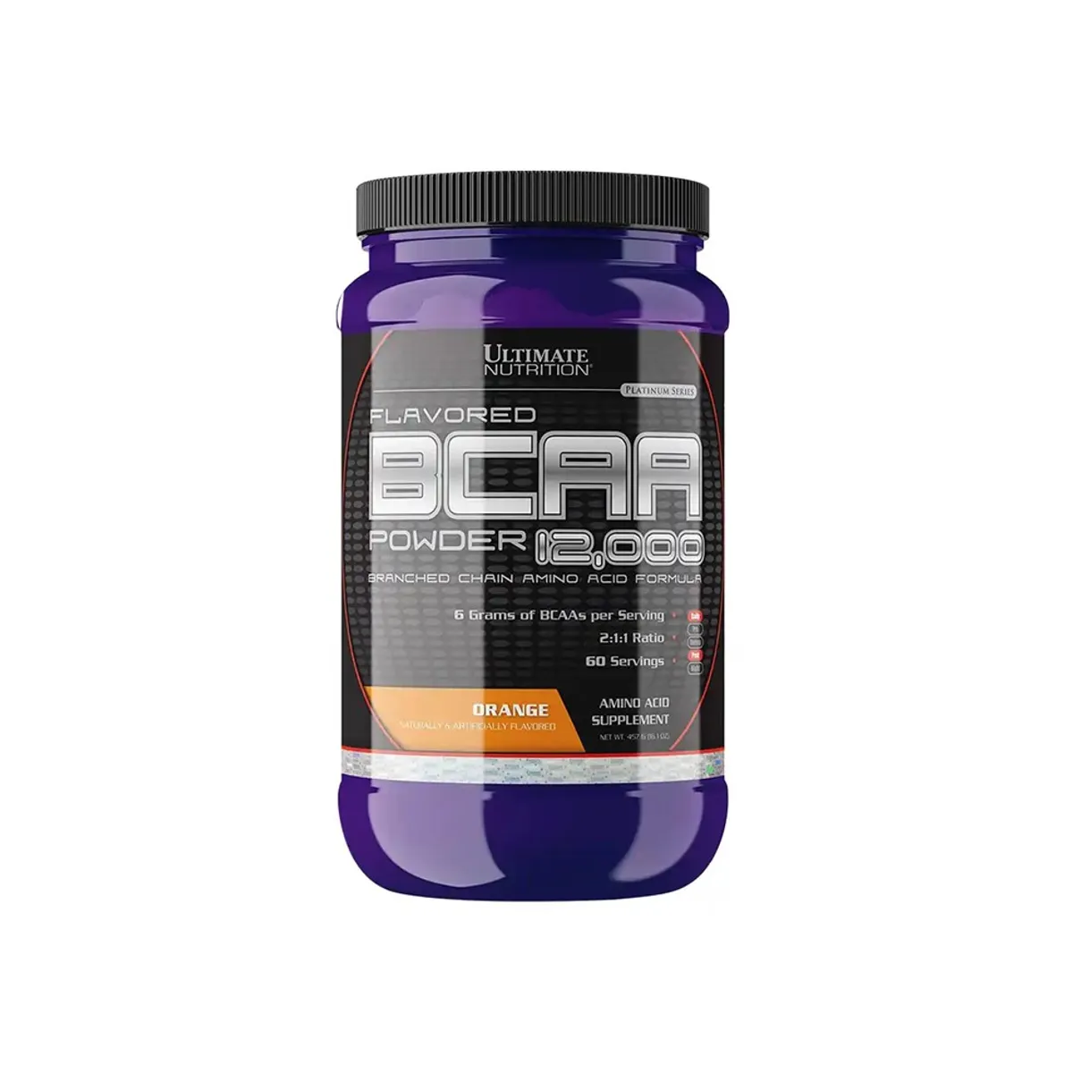 ULTIMATE NUTRITION - Bcaa 12000 60 Servicios Aminoácidos Ultimate Nutrition Sab. Orange