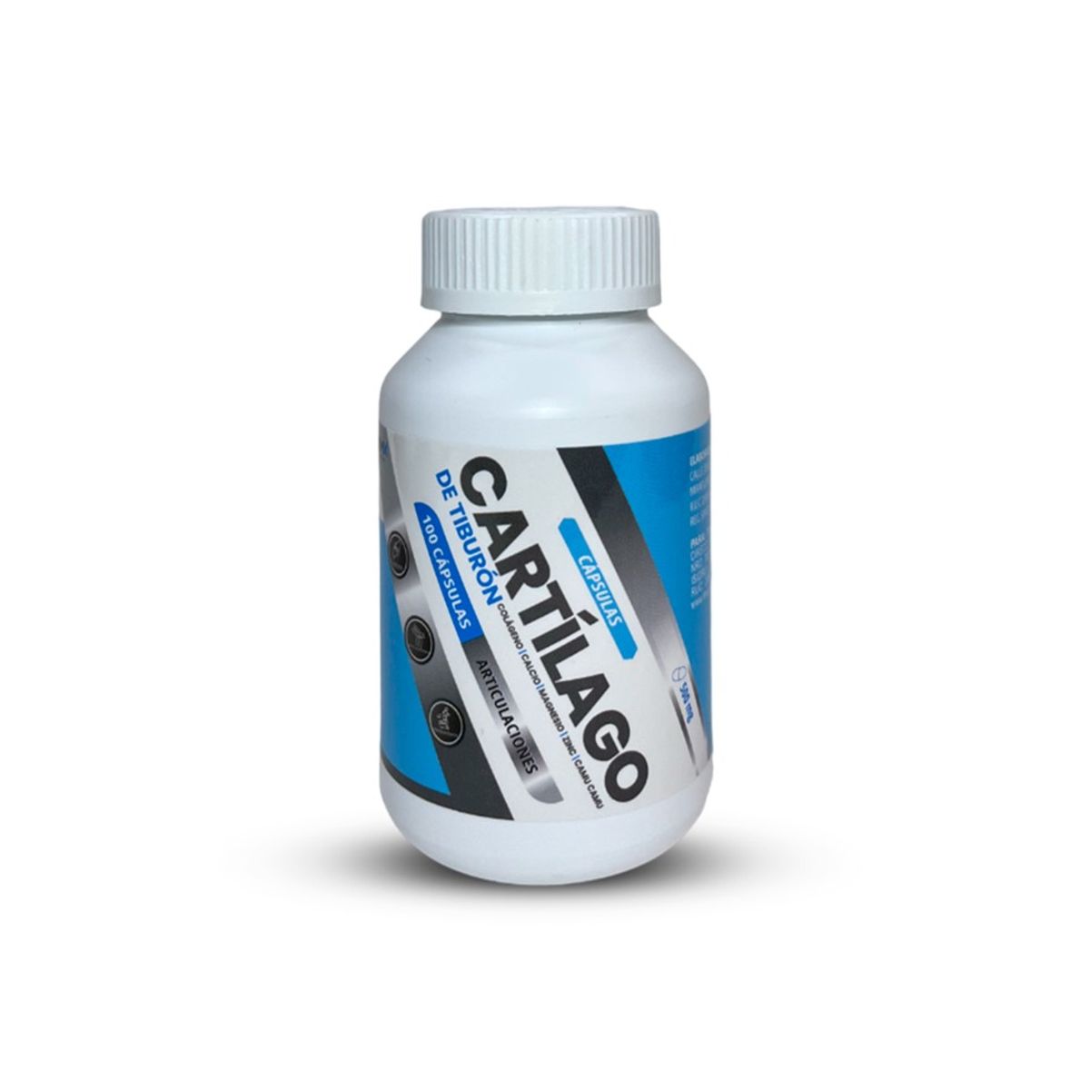 GENERICO - Cartílago de Tiburón 100 Cápsulas - Tienda Fisica