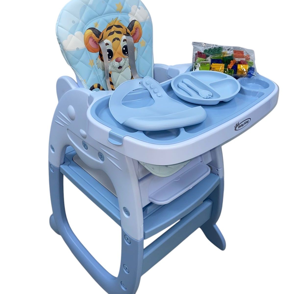 GENERICO - Silla Comedor para Bebé4en1 Carpeta Escritorio Mesa Mecedor