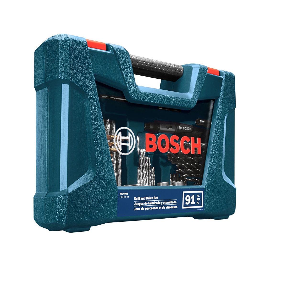 BOSCH - Set Puntas y Brocas V-Line 91 piezas /Accesorios taladro y atornillado