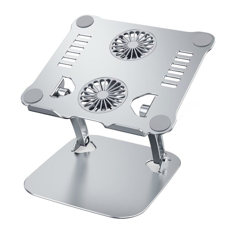 GENERICO - Soporte para portátil V4.0 con 2 ventiladores de refrigeración