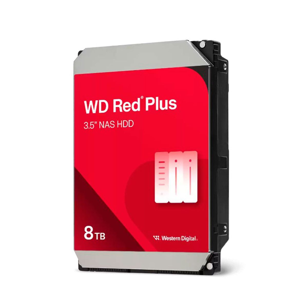 WESTERN DIGITAL - DISCO DURO WD RED PLUS NAS 8TB 35 5640RPM PN WD80EFPX