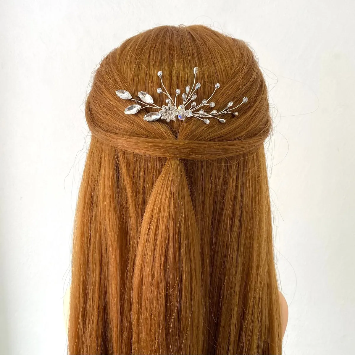 ANADE HANDMADE - PIN PEINETA TOCADO ACCESORIO PARA CABELLO NOVIA