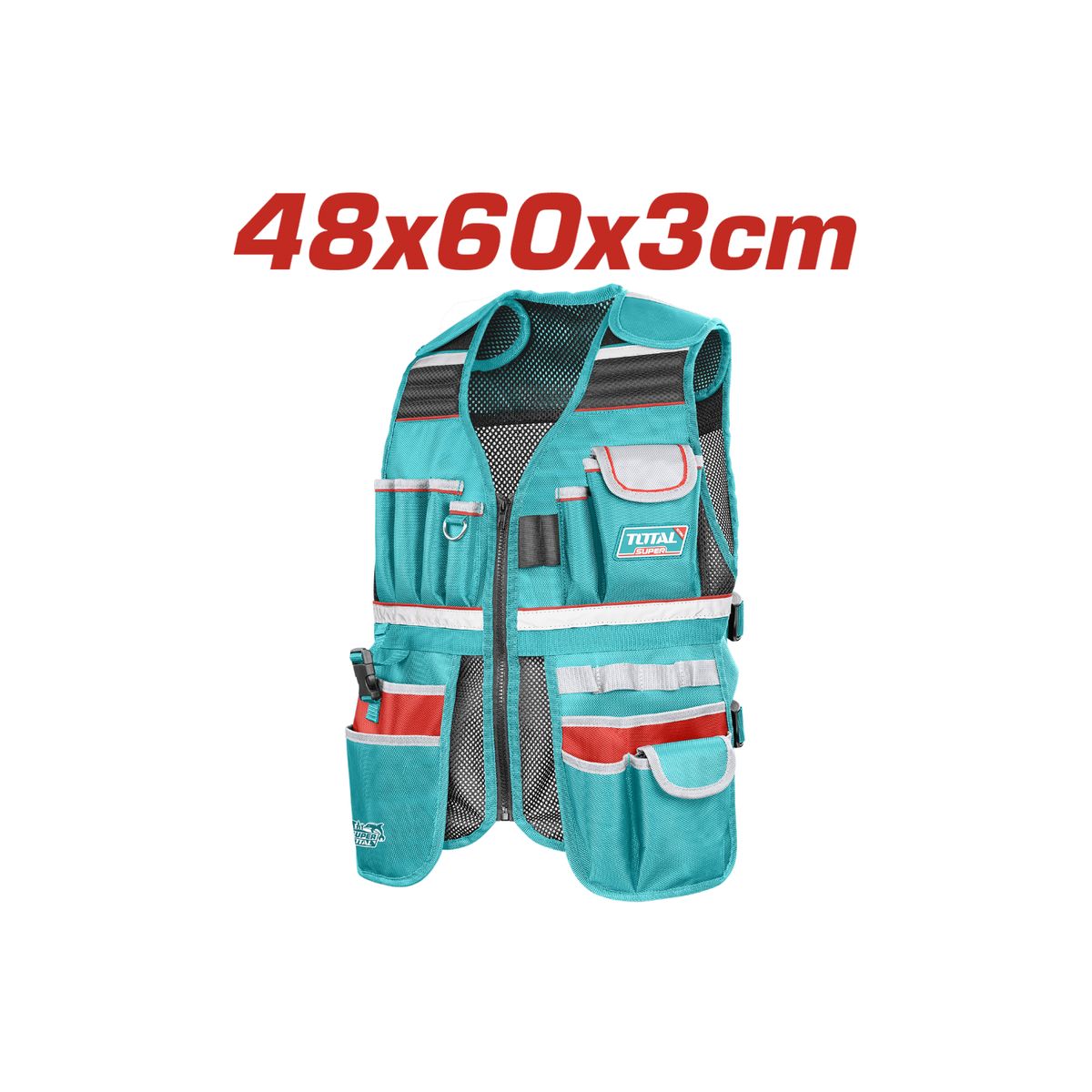 TOTAL TOOLS - Chaleco porta herramientas Total