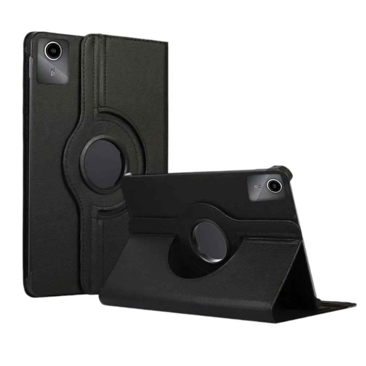 FUNDAANTIGOLPES - Funda Giratoria para Tablet Lenovo M11 Negro