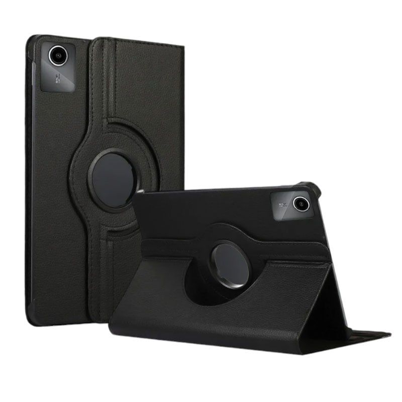 FUNDAANTIGOLPES - Funda Giratoria para Tablet Lenovo M11 Negro