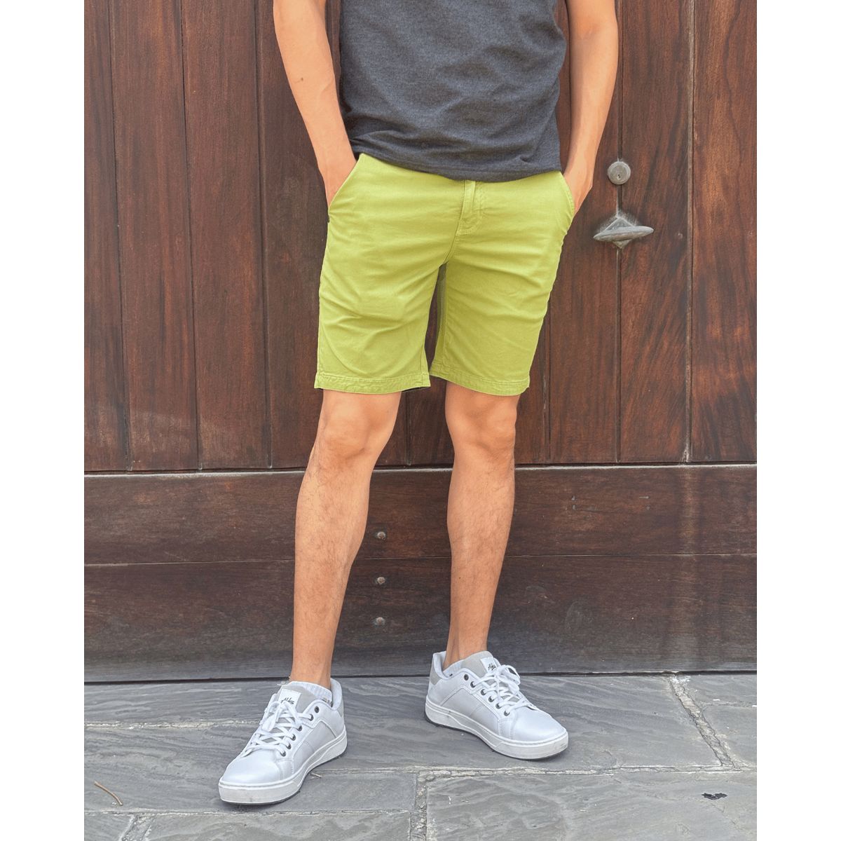 ALDO'S SINCE 1986 - BERMUDA BOLSILLO OJAL DRILL PREMIUM  MOD. 016