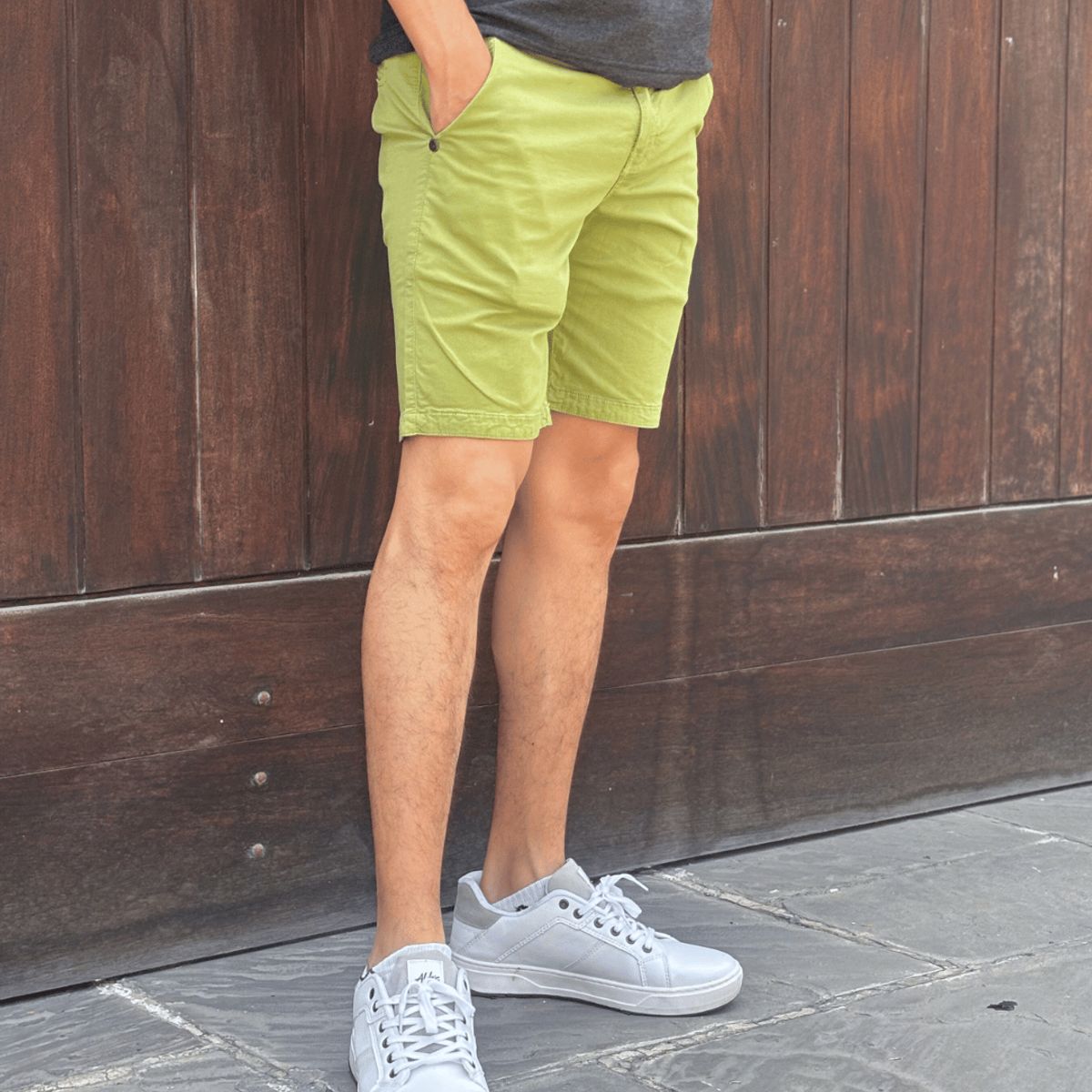 ALDO'S SINCE 1986 - BERMUDA BOLSILLO OJAL DRILL PREMIUM  MOD. 016