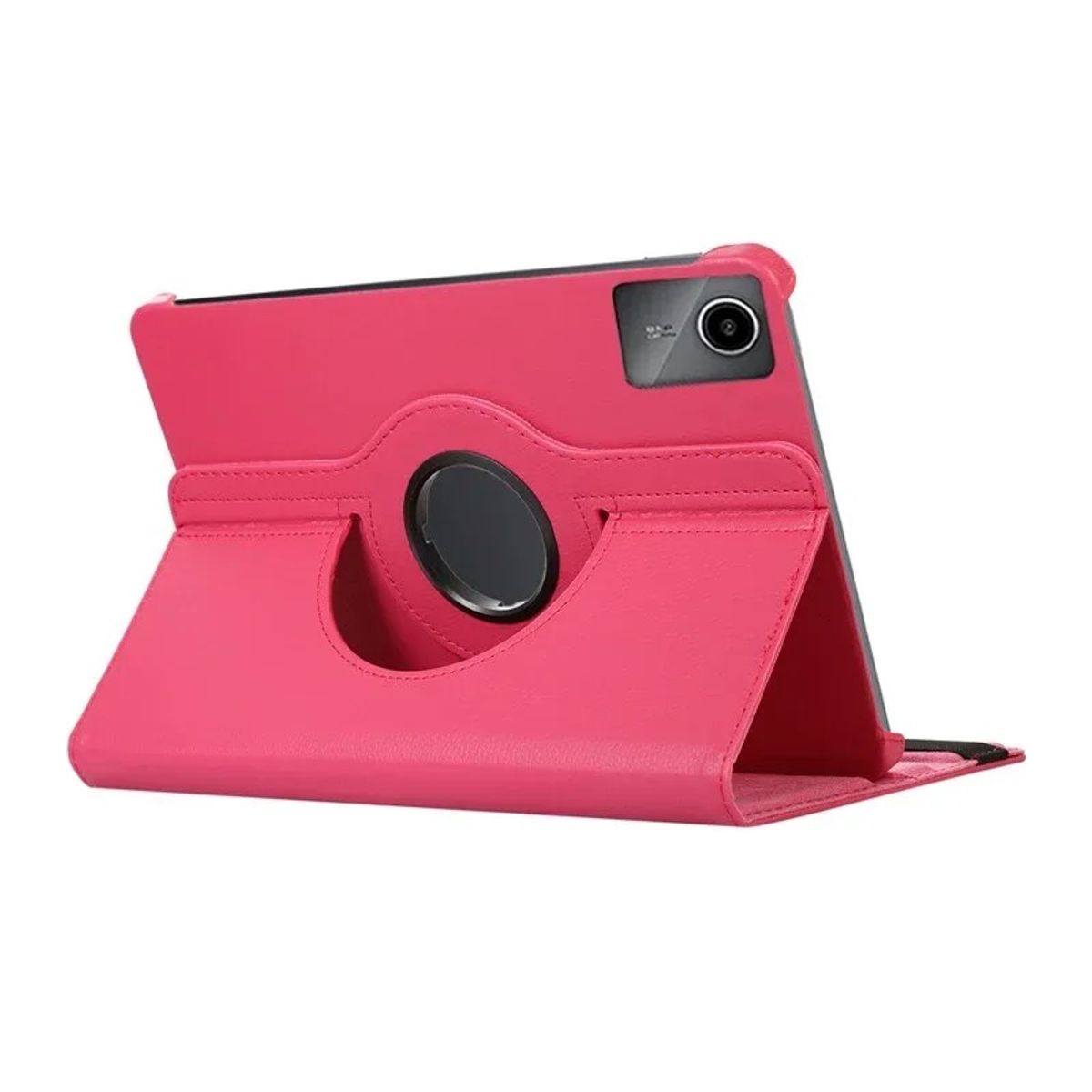 FUNDAANTIGOLPES - Funda Giratoria para Tablet Lenovo M11 Fucsia