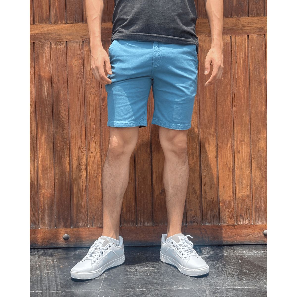 ALDO'S SINCE 1986 - BERMUDA BOLSILLO OJAL DRILL PREMIUM  MOD. 016