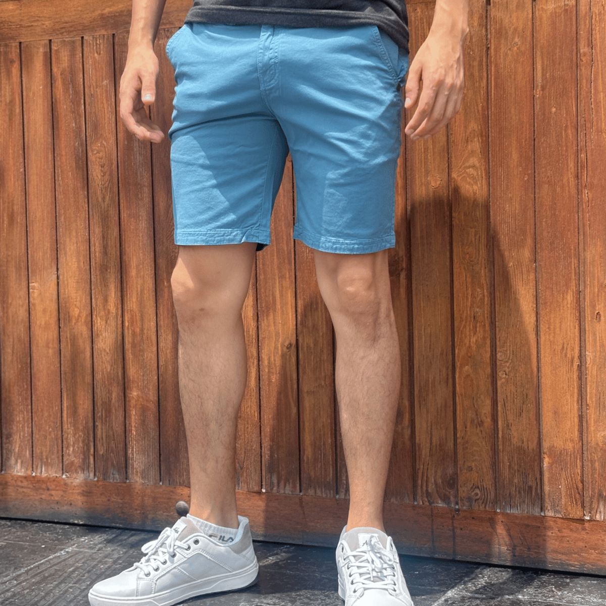 ALDO'S SINCE 1986 - BERMUDA BOLSILLO OJAL DRILL PREMIUM  MOD. 016