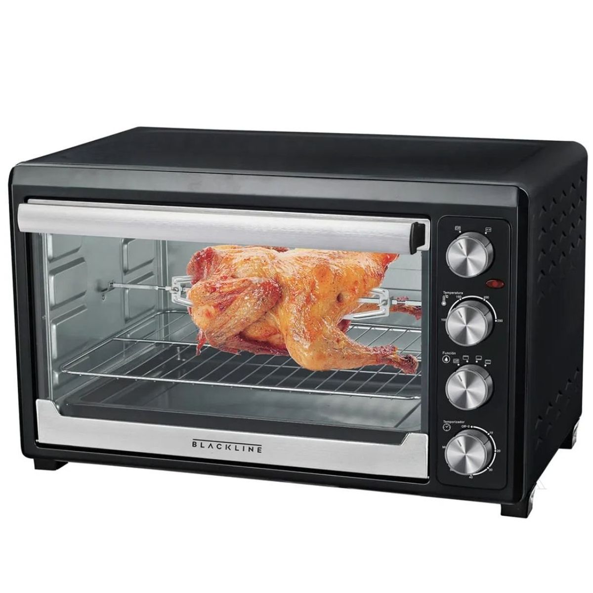 GENERICO - Horno Eléctrico BLACKLINE 60 Litros GR60A Negro