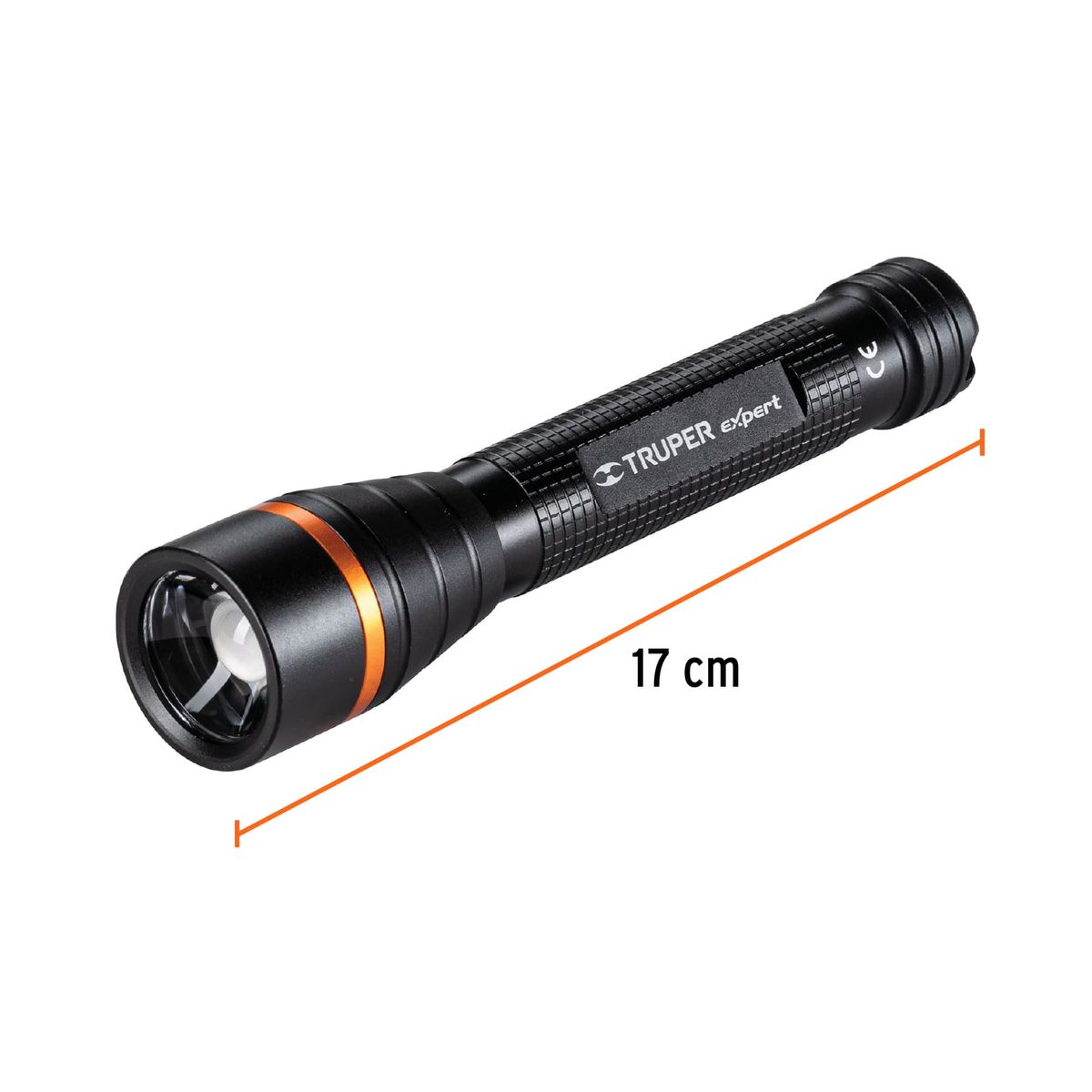 TRUPER - Linterna de aluminio led cree 850 lm con 3 pilas D truper
