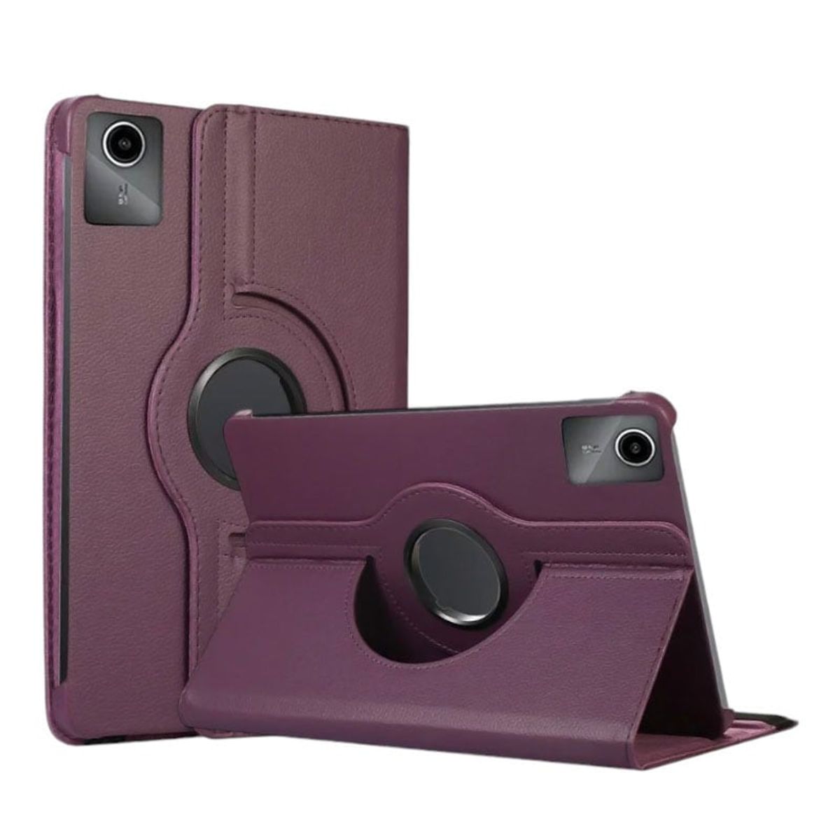 FUNDAANTIGOLPES - Funda Giratoria para Tablet Lenovo M11 Morado