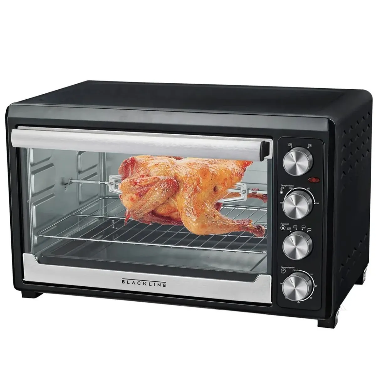 BLACKLINE - Horno Eléctrico BLACKLINE 60 Litros GR60A Negro