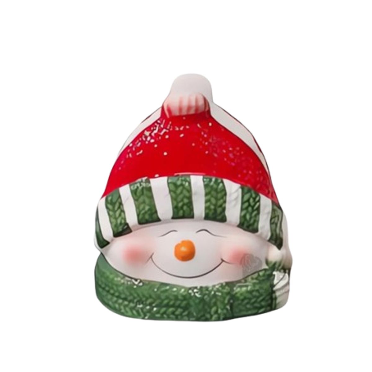 GENERICO - Servilletero Navideño Muñeco de Nieve