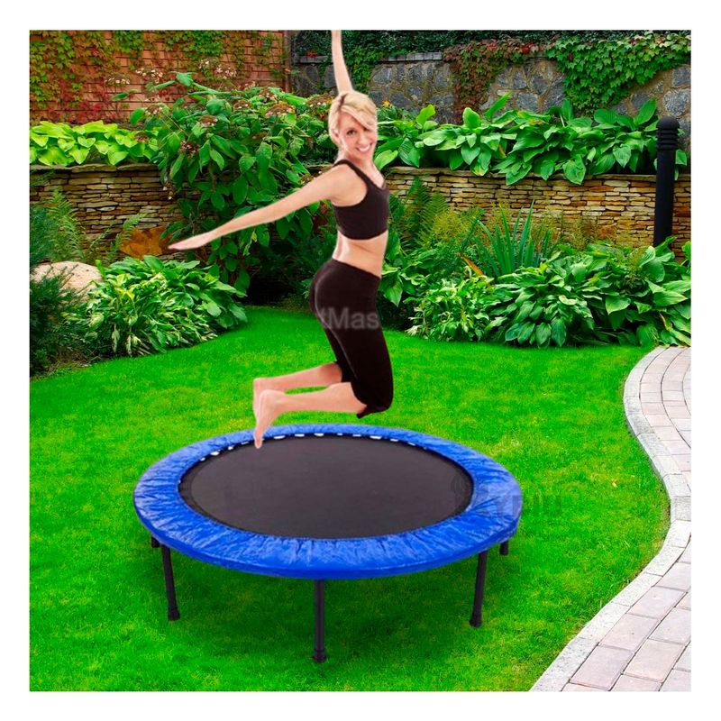 GENERICO - Trampolin Liviano y Robusto Talla M de Color Azul