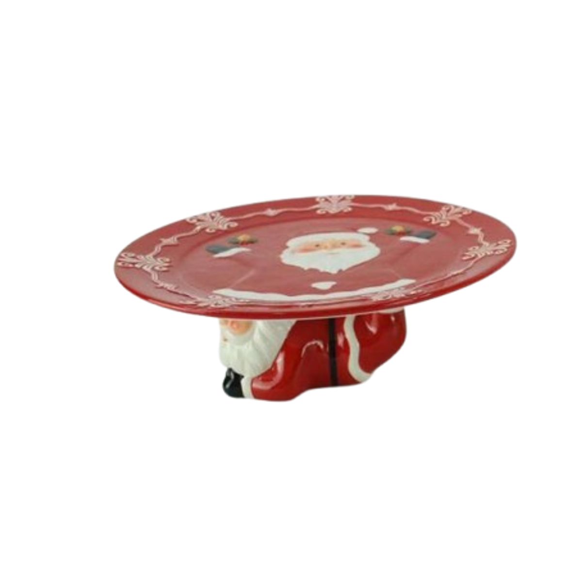 GENERICO - Porta Paneton Navideño con diseño de Papa Noel