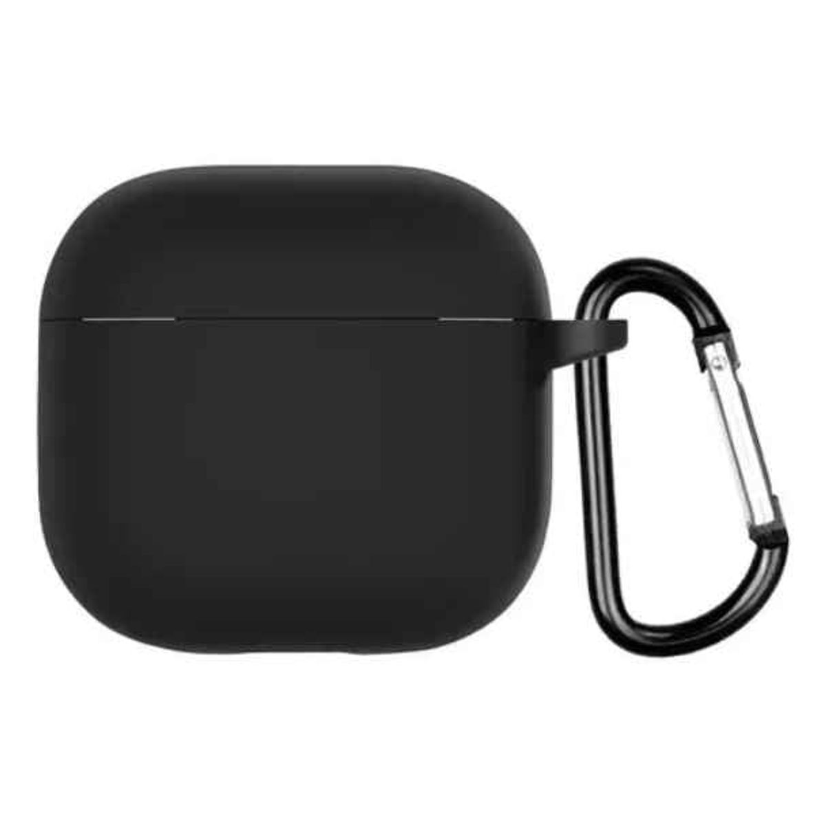 GENERICO - Case Protector de Silicona para Audífonos Apple Airpods 4 gen Negro