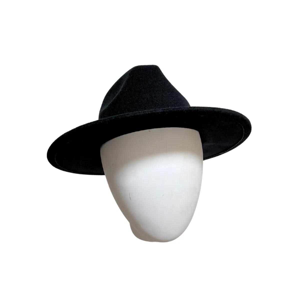 KAST PE - Sombrero Unisex de Pana Negro Ala chica Jeiquer - 58cm