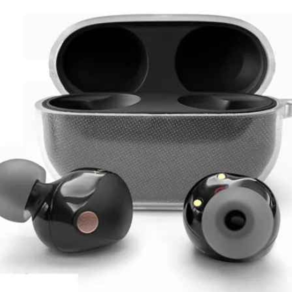 GENERICO - Funda case para audifonos SONY Wf-1000xm5 color transparente