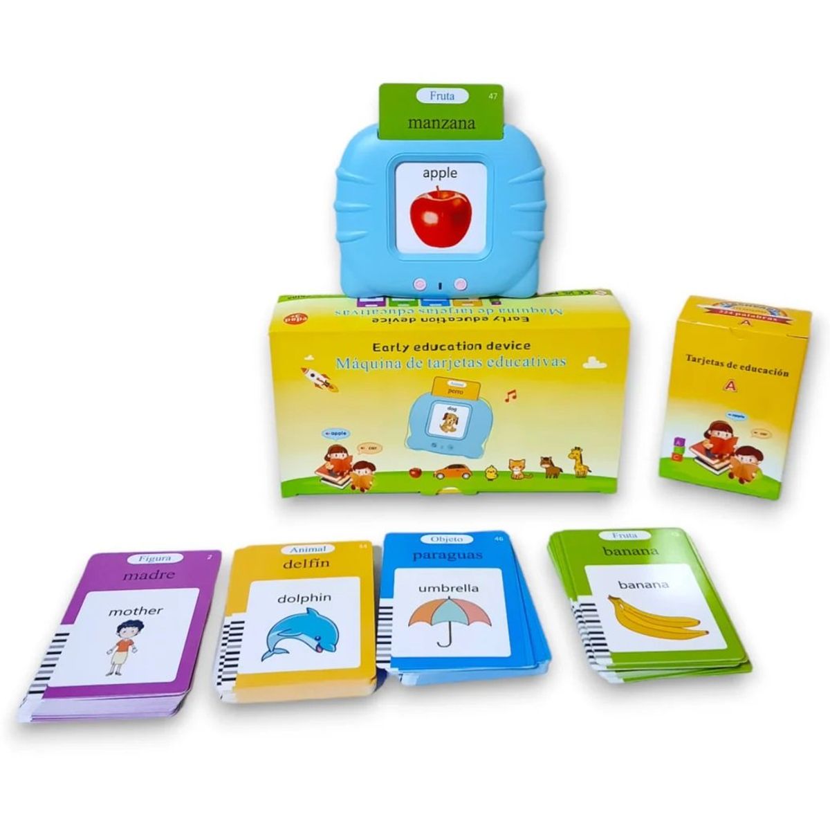 GENERICO - Lector Interactivo de Tarjetas en Ingles y Español