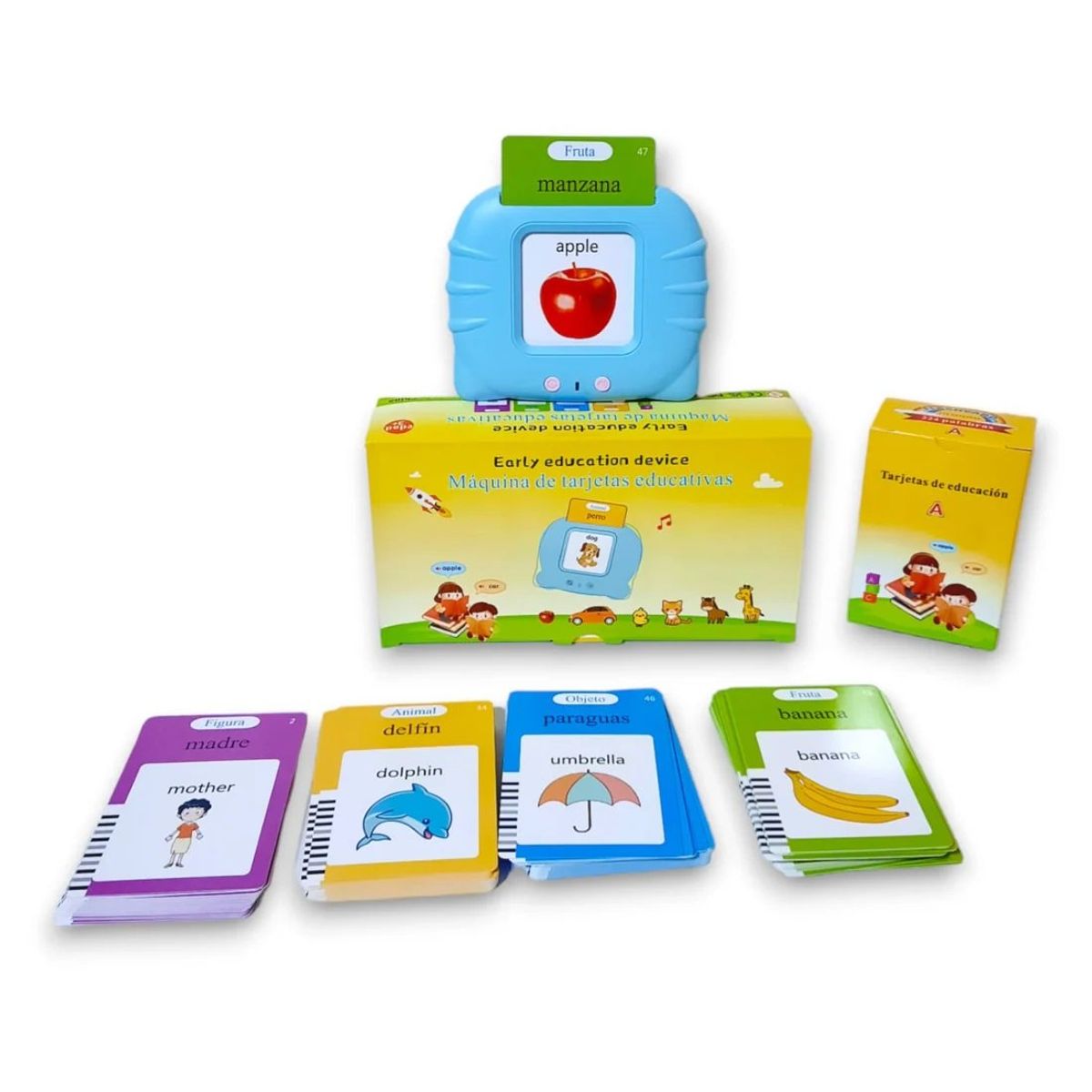 GENERICO - Lector Interactivo de Tarjetas en Ingles y Español