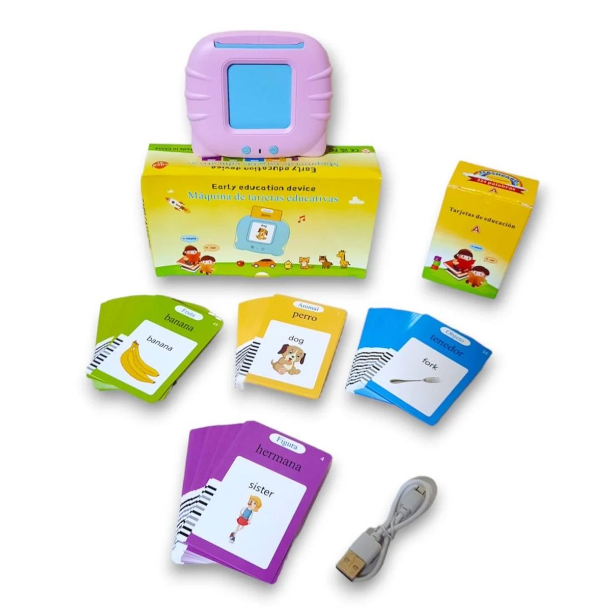 GENERICO - Lector Interactivo de Tarjetas en Ingles y Español