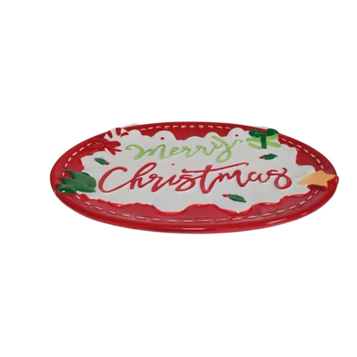 GENERICO - Fuente Navideño con diseño Merry Christmas